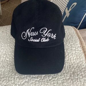 Black New York Social Club Cap